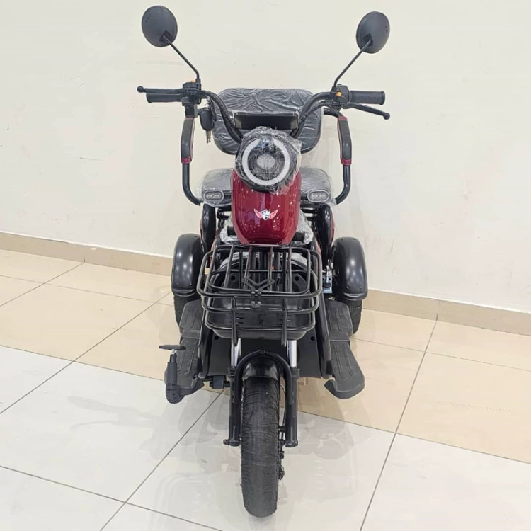 سه چرخه برقی 3 نفره ، سه چرخ برقی بزرگسال روهان وینگز RED (پس کرایه)