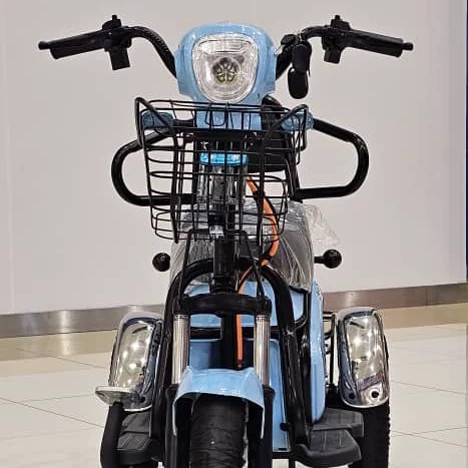 موتور سه چرخه برقی سه چرخ برقی ASTER مدل E bike رنگ آبی