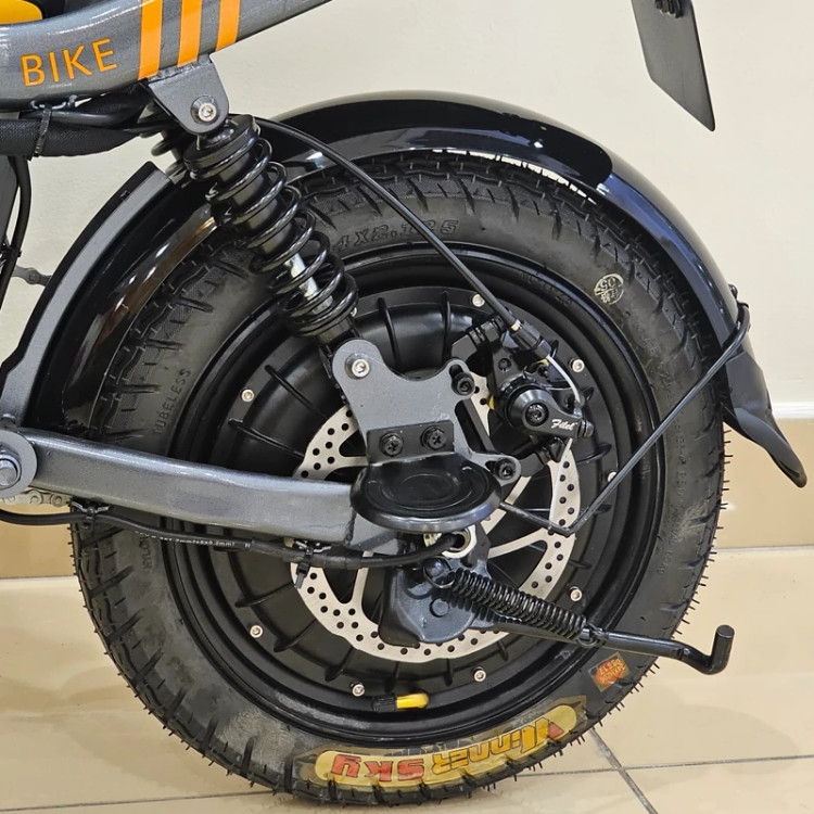 دوچرخه برقی تاشو وینر اسکای k11 کمک دار winner sky خاکستری (پس کرایه)